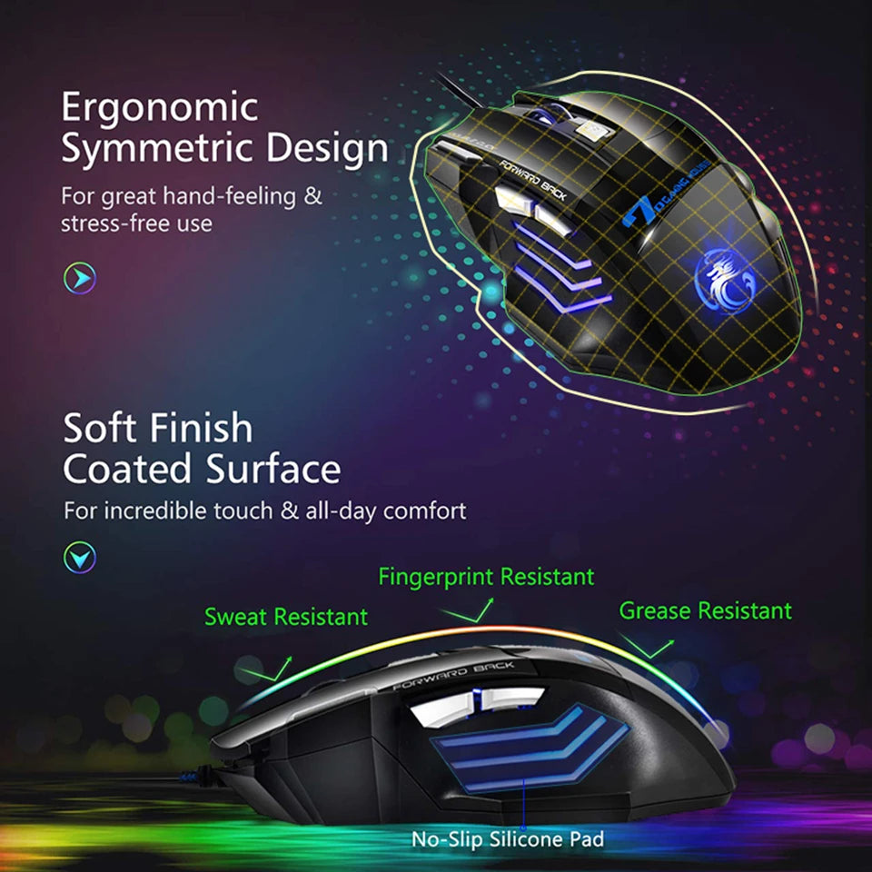 IlluminateStrike Wired Gaming Mouse
