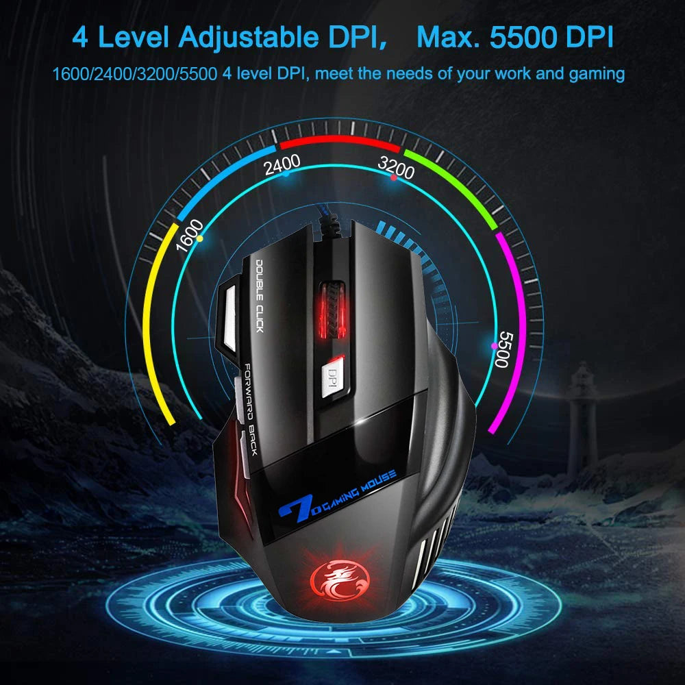 IlluminateStrike Wired Gaming Mouse