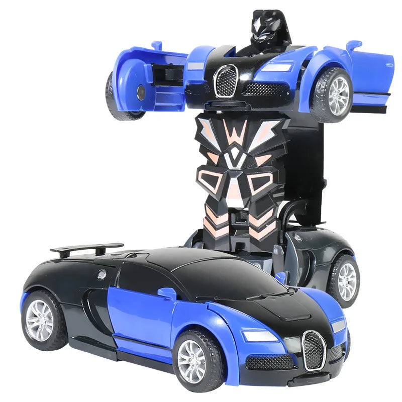 AutoMorph Racer: One-Key Automatic Deformation Robot Car