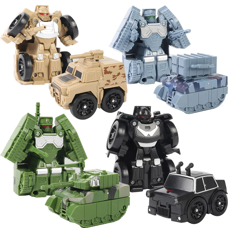 BattleMech Mini Titans: 2022 Edition - 6CM Military Transformation Robot