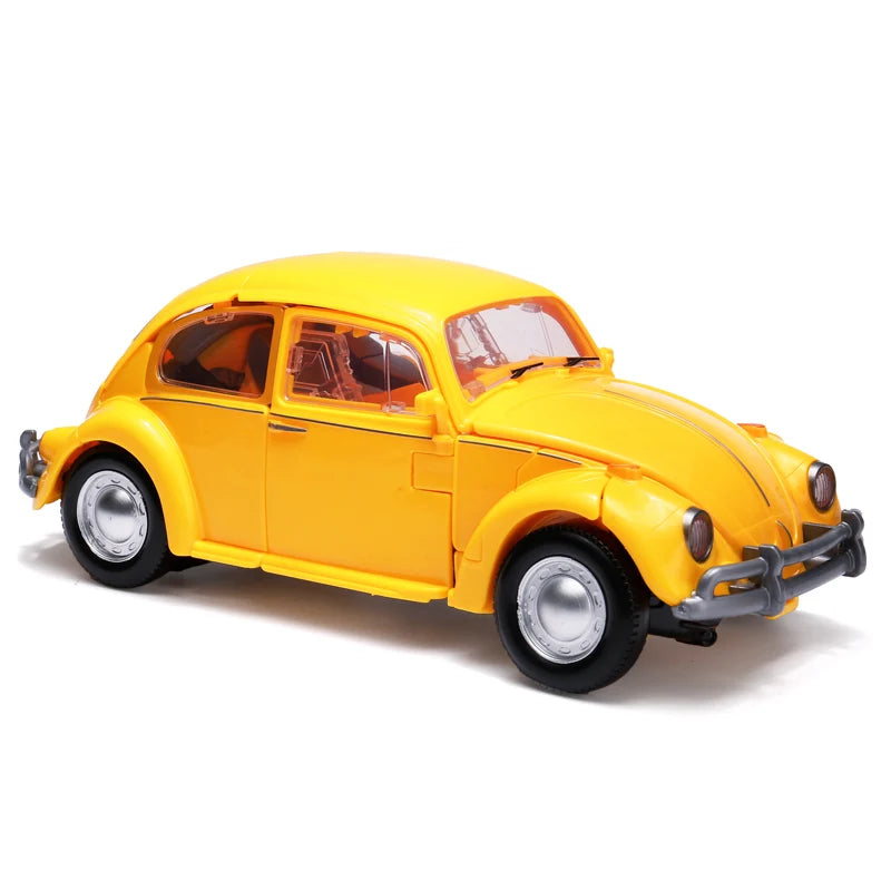 Alloy Yellow Bee Transformation - 21cm Film Warrior BMB Mode Action Figure Robot Model Toy,