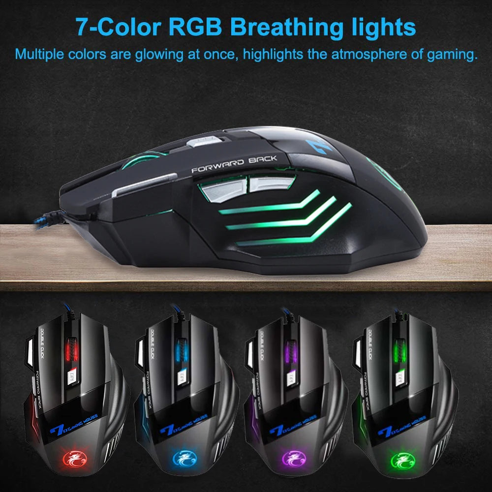 IlluminateStrike Wired Gaming Mouse