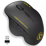 GamerPro Wireless Gaming Mouse: Ergonomic Design with 6 Buttons