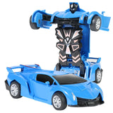 AutoMorph Racer: One-Key Automatic Deformation Robot Car