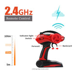 4WD RC Car with LED Lights - 2.4G Radio Remote Control Buggy for Off-Road Thrills