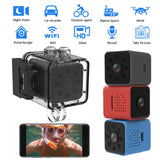 AquaVision Pro: WiFi Mini Action Camera - Waterproof, Night Vision, DVR