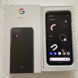 Original Unlocked Google Pixel 4 - 5.7" Snapdragon 855 LTE Smartphone with 6GB RAM, 64/128GB ROM, Face ID