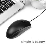 ProGlide Office Companion: Ultra Slim, Silent Ergonomic Design USB Optical Gaming Mouse