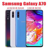 Original Unlocked Samsung Galaxy A70 - Dual SIM Smartphone with Snapdragon 675, 6.7