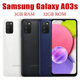 Original Samsung Galaxy A03s A037U - Unlocked LTE Cell Phone with Triple Camera and Fingerprint Sensor
