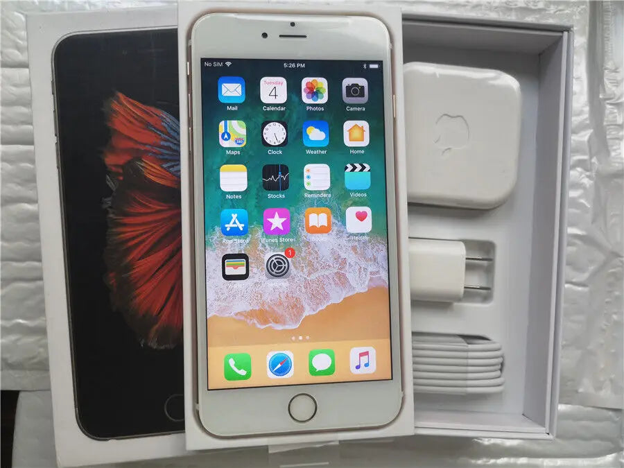Original Unlocked Apple iPhone 6S Plus - 5.5" Smartphone with 2GB RAM, 16GB/64GB/128GB ROM, Dual Core, 12MP Camera, 4G LTE, iOS A9