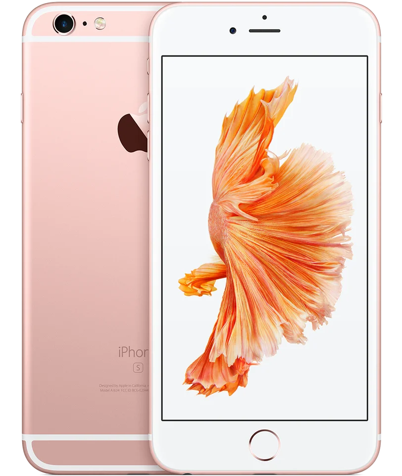 Original Unlocked Apple iPhone 6S/6S Plus - 4G LTE Mobile Smartphone with 2GB RAM, 16/32/64/128GB ROM, iOS A9, Dual Core, 12MP Camera