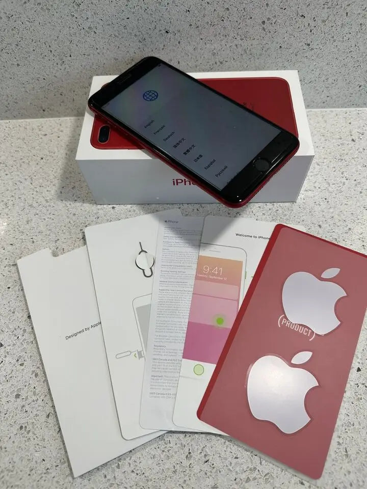 Original Unlocked Apple iPhone 8/8 Plus - 4G LTE Smartphone with 2/3GB RAM, 64GB/256GB ROM, 12MP Camera, iOS, Touch ID