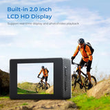 AquaCapture Pro: Outdoor Waterproof Sports DV Camera - HD 4K