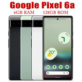Unlocked Google Pixel 6A - 6.1" Display, 6GB RAM, 128GB ROM, NFC, Octa Core, Google Tensor, 5G