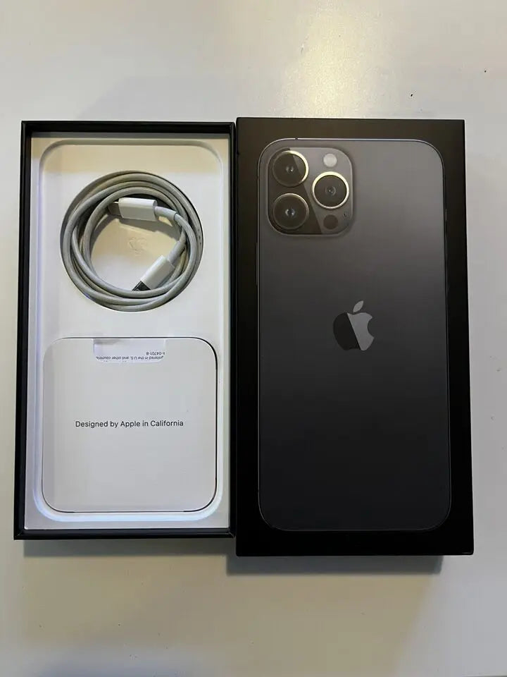 Original Apple iPhone 13 Pro Max - Genuine 5G Smartphone with A15 Chip, OLED Display, Face ID, NFC, Unlocked, 128GB/256GB/512GB/1TB ROM