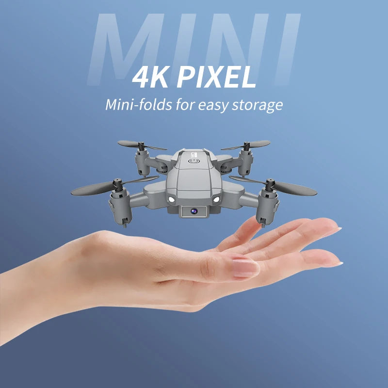 AltitudeMaster X: Folding HD Camera Drone for Young Aviators