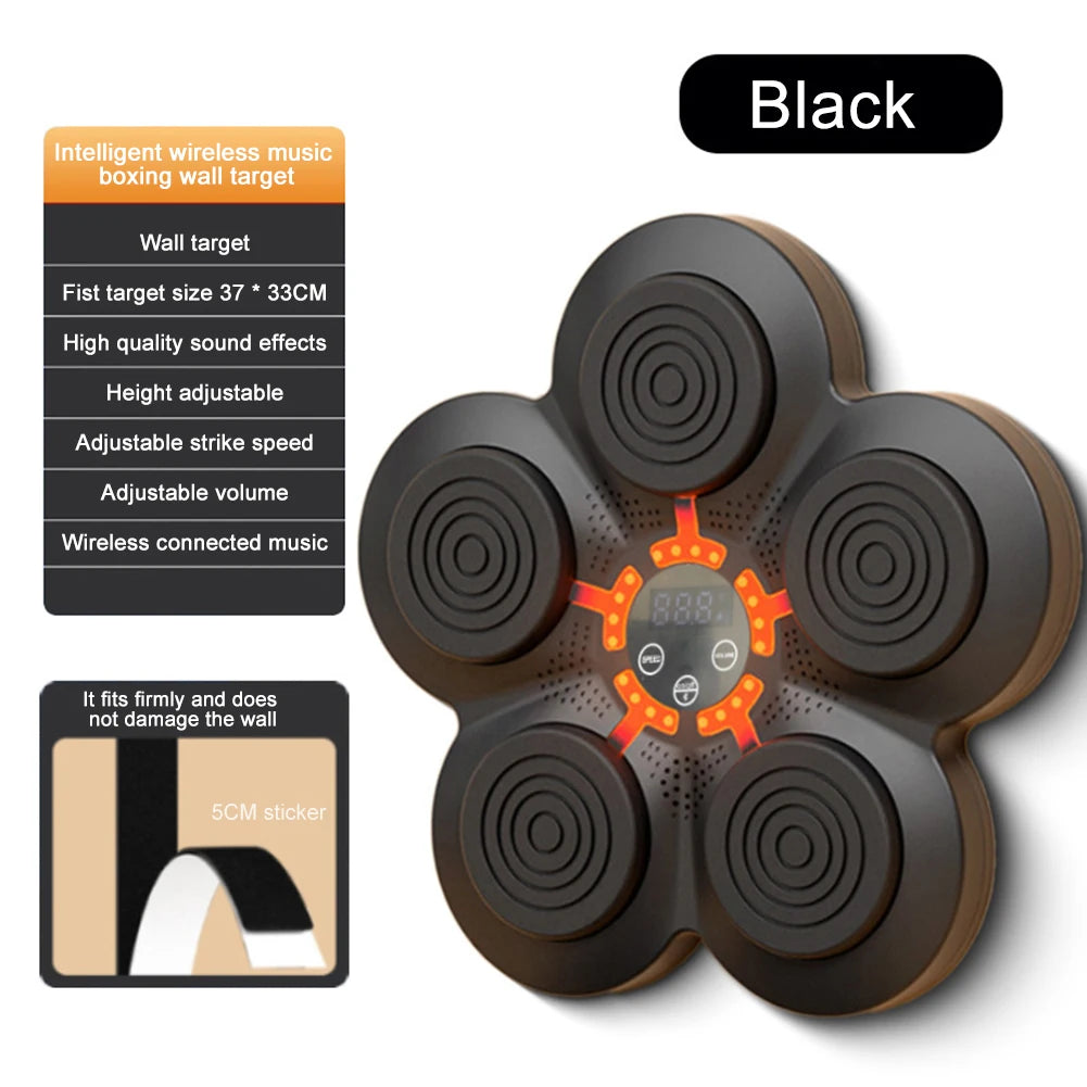 BeatFlow Smart Boxing Wall Target: LED-Lighted, Sandbag Relaxation, Ultimate Reaction Training