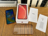 Original Unlocked Apple iPhone XR - 6.1" 4G LTE Smartphone with 3GB RAM, 64/128/256GB ROM, 12MP+7MP Cameras, Hexa Core