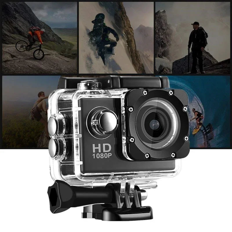 AquaCapture Pro: Outdoor Waterproof Sports DV Camera - HD 4K