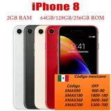 Original Apple iPhone 8 - Used Smartphone with 3GB RAM, 64GB/256GB ROM, Hexa Core, 12MP Camera, iOS, Touch ID, 4G LTE