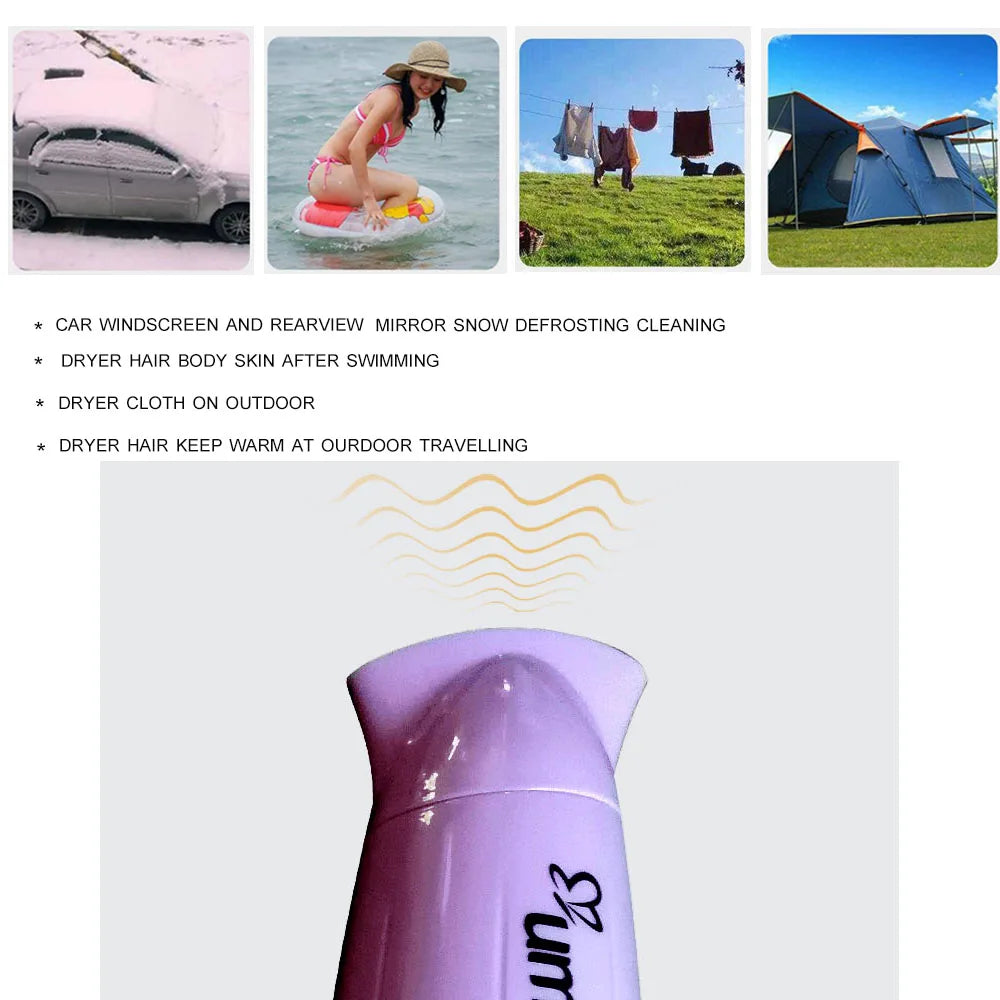 Portable Car-styling Hair Dryer: your travel-friendly solution