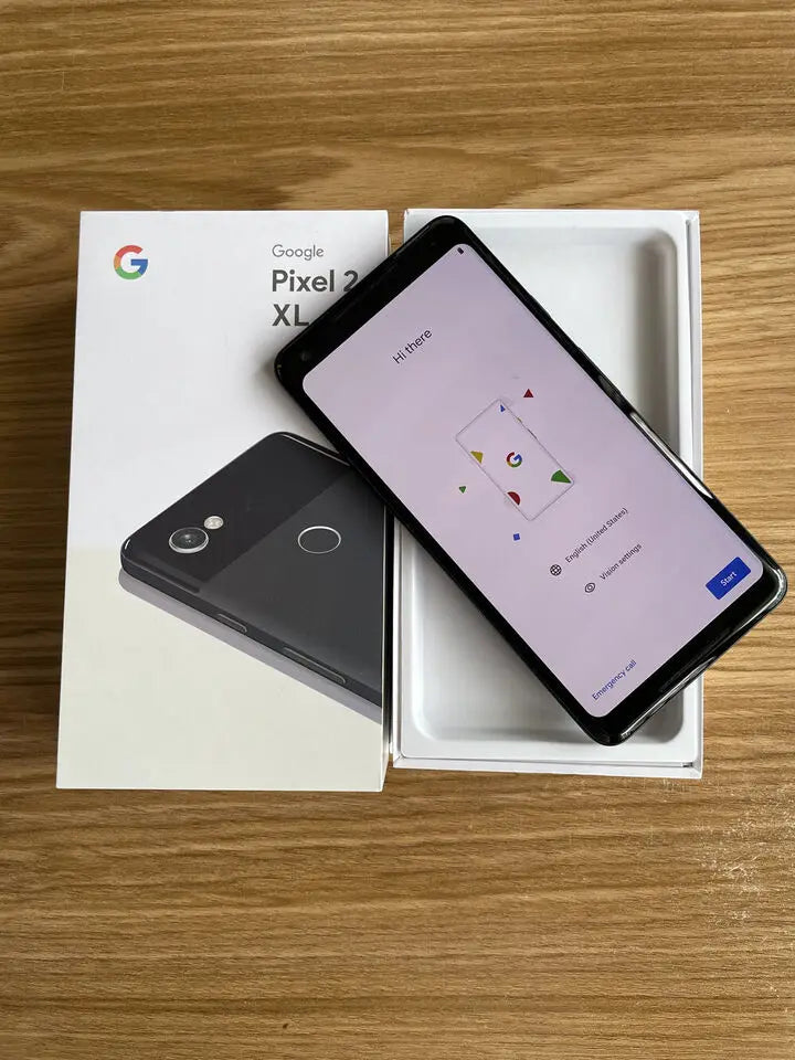 Original Unlocked Google Pixel 2XL - 6" Smartphone with 4GB RAM, 64/128GB ROM, NFC, Octa Core, Snapdragon, 4G LTE, WiFi
