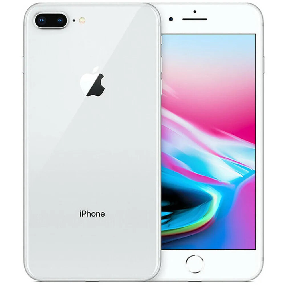 Original Unlocked Apple iPhone 8/8 Plus - 4G LTE Smartphone with 2/3GB RAM, 64GB/256GB ROM, 12MP Camera, iOS, Touch ID