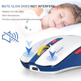 RadiantFlow Wireless LED Backlit Mouse