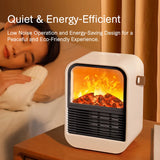 1000W Electric Heater Campfire Mantel Lamp Space Heater Home Appliance Heating Stove Portable Mini Radiator Warmer
