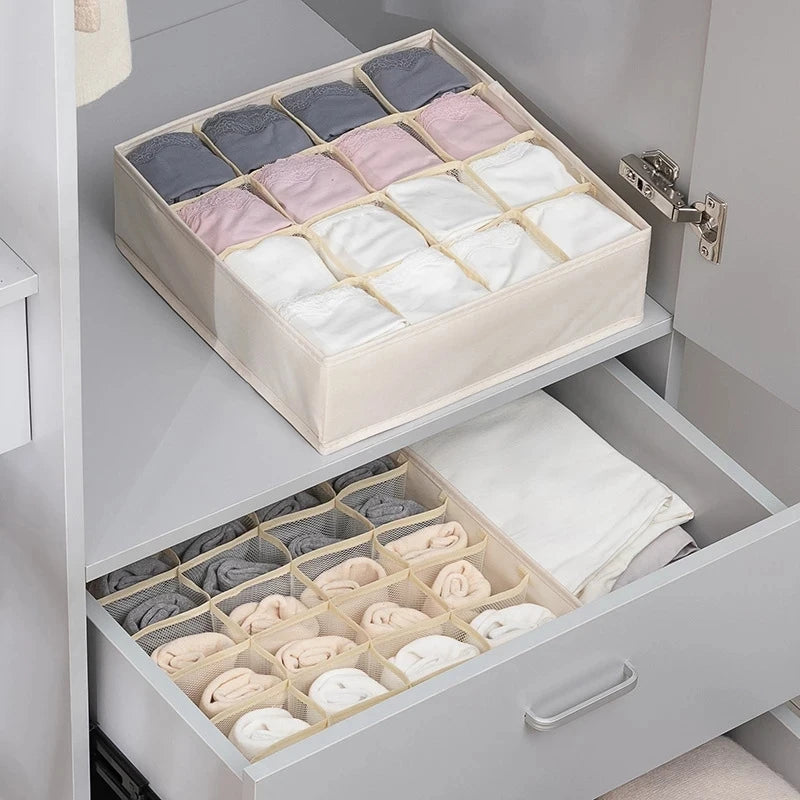2/3PCs Underwear Storage Box Drawer Organizer
