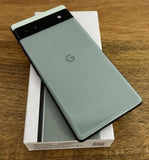 Unlocked Google Pixel 6A - 6.1" Display, 6GB RAM, 128GB ROM, NFC, Octa Core, Google Tensor, 5G