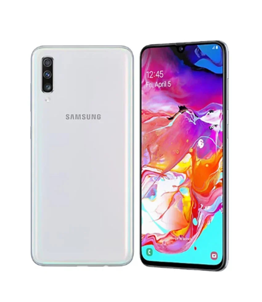 Original Unlocked Samsung Galaxy A70 - Dual SIM Smartphone with Snapdragon 675, 6.7" Display, 6GB/8GB RAM, and Quad Camera System