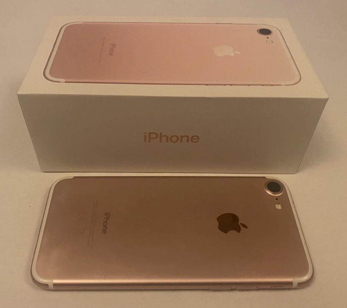 Apple iPhone 7 - Genuine Smartphone with 4.7" Retina IPS LCD, 2GB RAM, 32GB/128GB/256GB ROM, Fingerprint, NFC, Unlocked, 4G LTE