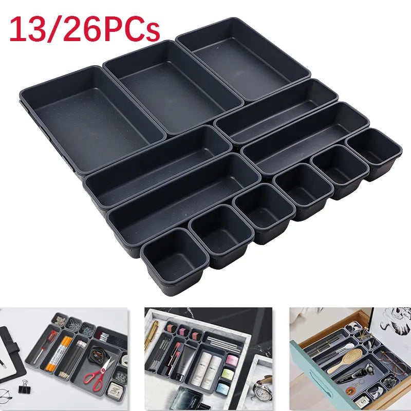 13/26PCs Drawer Organizers