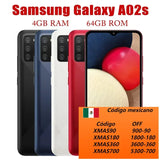 Original Samsung Galaxy A02s - 4G Mobile Phone with 6.5'' Display, 2GB RAM, 32GB ROM, Octa-Core Processor, and Triple Camera System