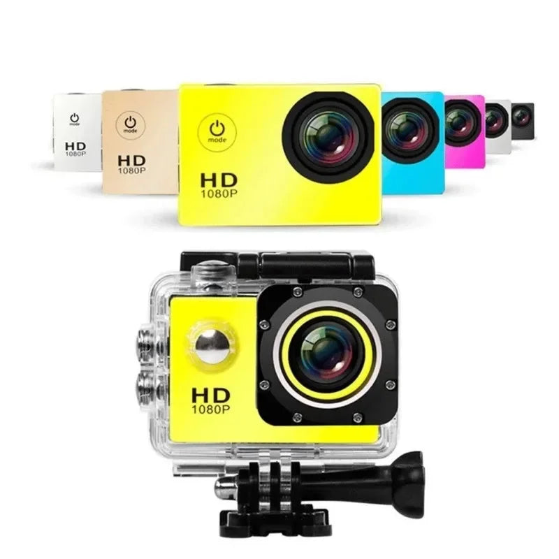 AquaCapture Pro: Outdoor Waterproof Sports DV Camera - HD 4K