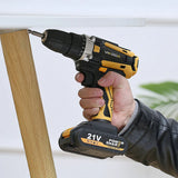 12/16.8/21V Cordless Drill: Rechargeable Electric Screwdriver