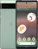 Unlocked Google Pixel 6A - 6.1" Display, 6GB RAM, 128GB ROM, NFC, Octa Core, Google Tensor, 5G