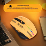 RadiantFlow Wireless LED Backlit Mouse