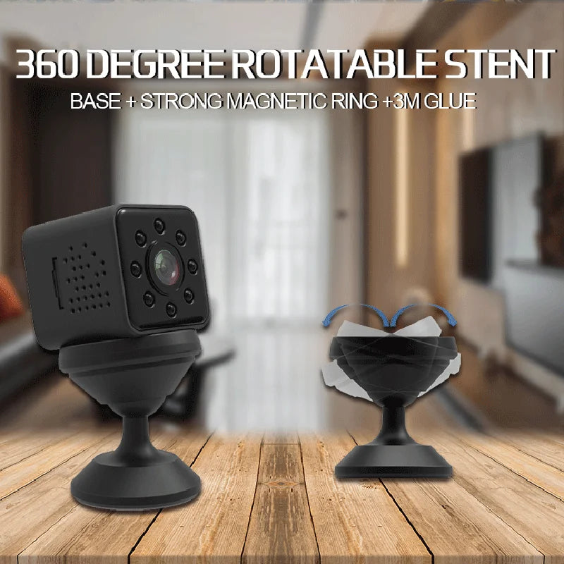 AquaVision Pro: WiFi Mini Action Camera - Waterproof, Night Vision, DVR