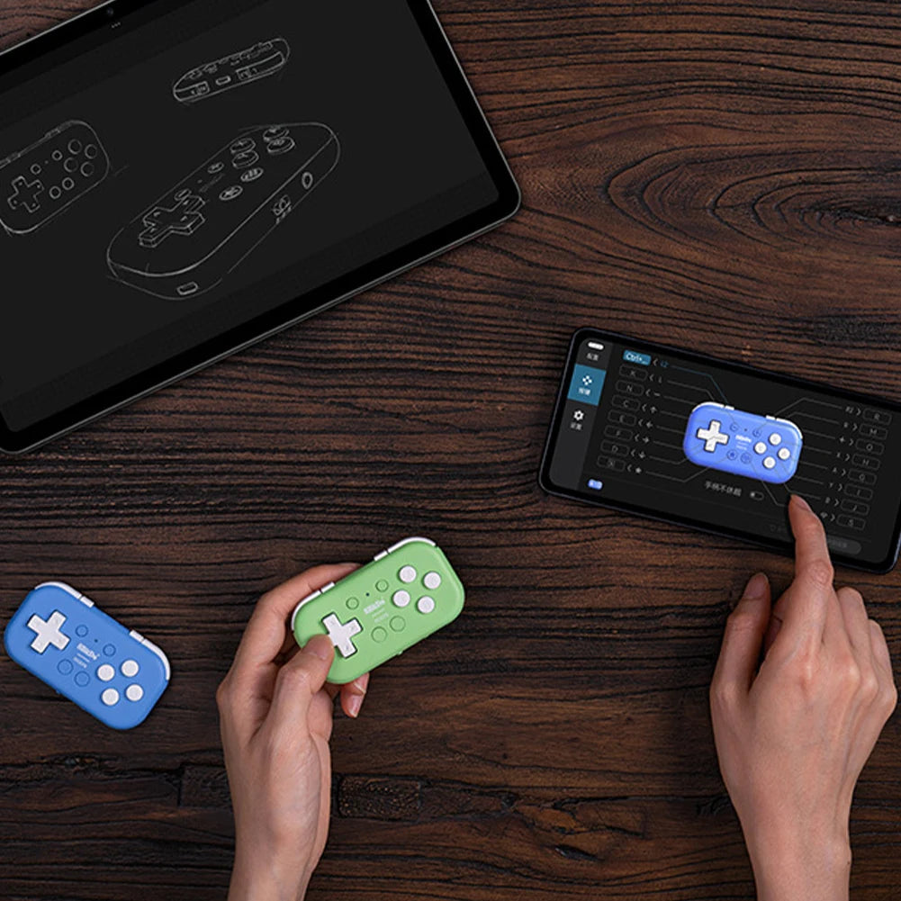 8Bitdo Micro Gamepad Bluetooth-compatible Designed for 2D Games