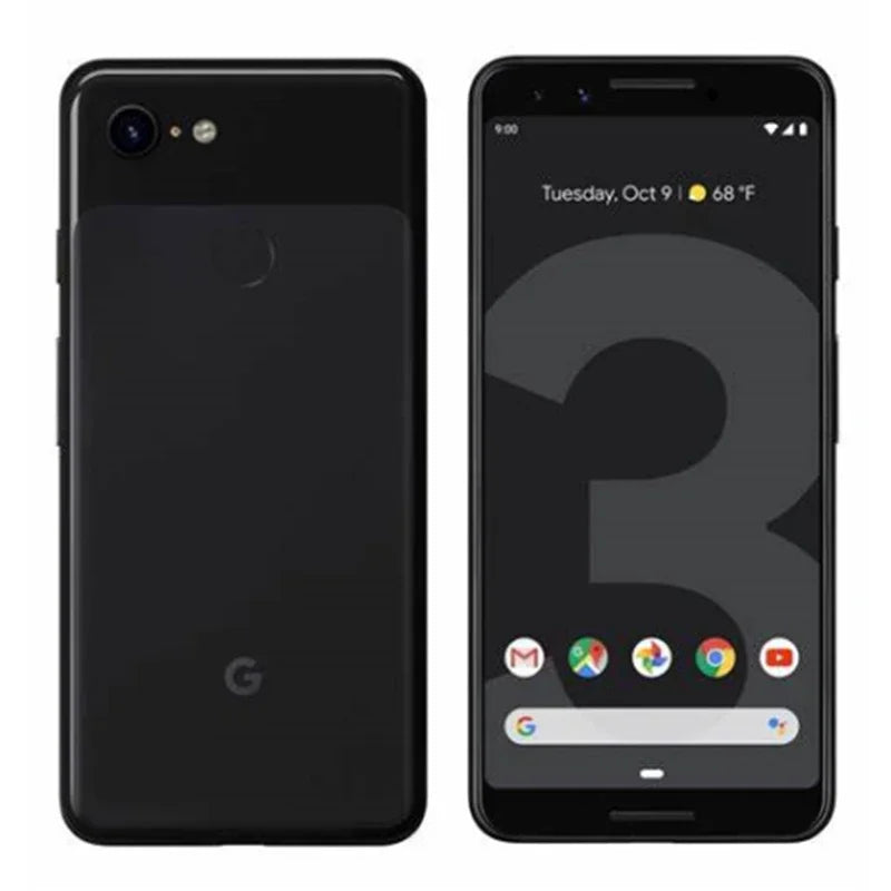 Google Pixel 3 - 5.5" Screen, Qualcomm 845, LTE, 4GB RAM, 64GB/128GB ROM, Dual Camera, Unlocked