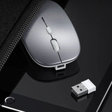 UltraSlim Glide: Rechargeable Optical Wireless Mouse