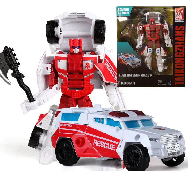 TransformaBots 5-in-1: Anime Superion Edition - Aircraft, Tank, Motorcycle, Truck, and Robot Model
