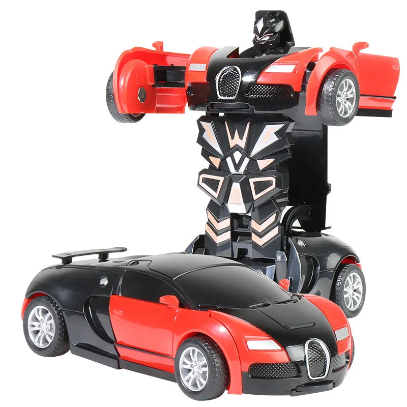AutoMorph Racer: One-Key Automatic Deformation Robot Car