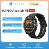 R8: 1.43'' AMOLED Display Smartwatch - Bluetooth Phone Call, Military-grade Toughness, Stylish Smart Watches for Men