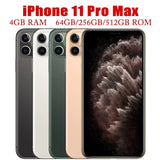 Apple iPhone 11 Pro Max - Unlocked Smartphone with A13 Bionic Chip, 6.5" Display, 12MP Camera, Face ID, 64GB/256GB ROM