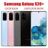 Unlocked Samsung Galaxy S20+ (S20 Plus) 5G G986U1 - 6.7" Smartphone with 12GB RAM, Snapdragon, NFC, Original Android, 128/256/512GB ROM