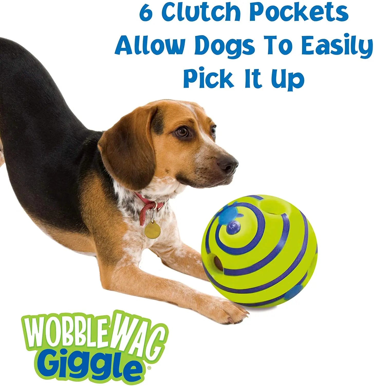 Wobble Wag Giggle Glow Ball: Interactive Dog Toy